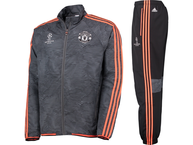 Doordeweekse dagen vruchten boog Manchester United Adidas track suit Champions League (15-16)